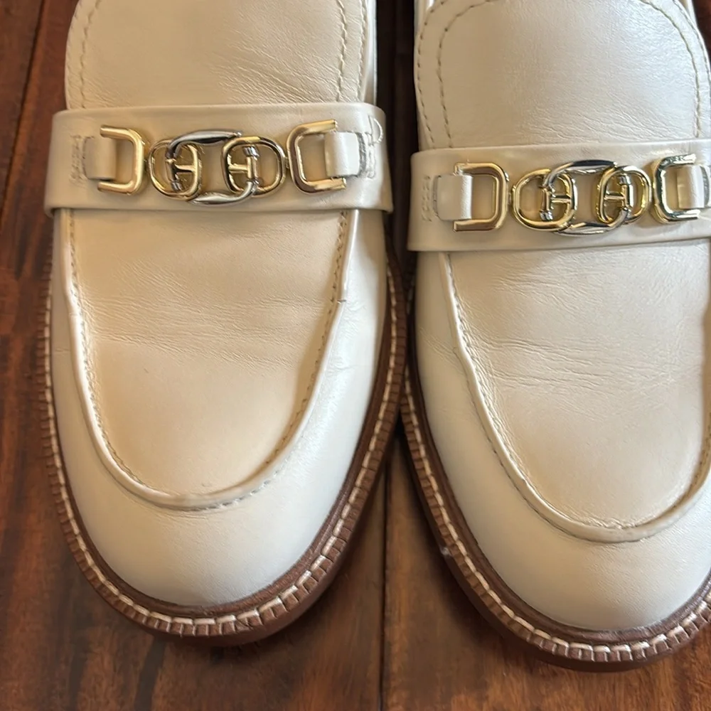 Sam Edelman | Women's Christy Cream Loafers - Picture 4 of 11